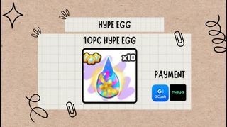 Hype Egg Pet Simulator (2php each)