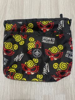 Hysteric Glamour Tokyo Japan mini organizer pouch with sling slot sling bag