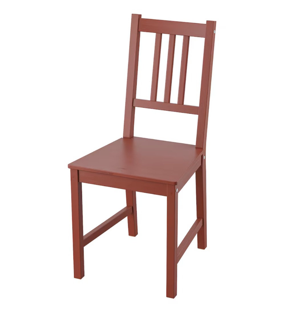 IKEA Wooden Pinntorp Dining Chair Furniture Home Living Furniture Chairs on Carousell