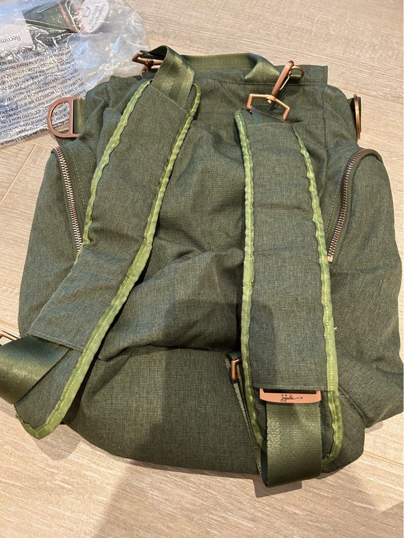 Jujube be sporty rose gold olive rose Babies Kids Going Out Diaper Bags Wetbags on Carousell