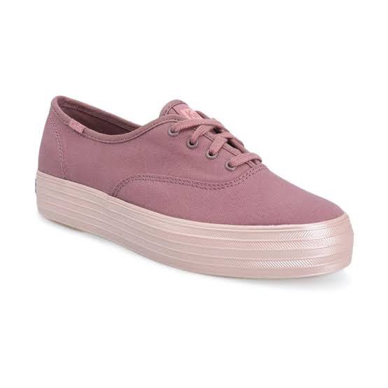 Keds triple shimmer mauve 2025