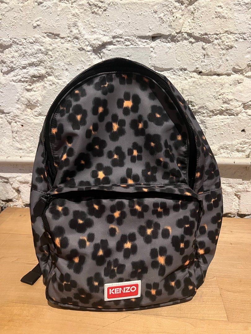 Kenzo leopard backpack hot sale