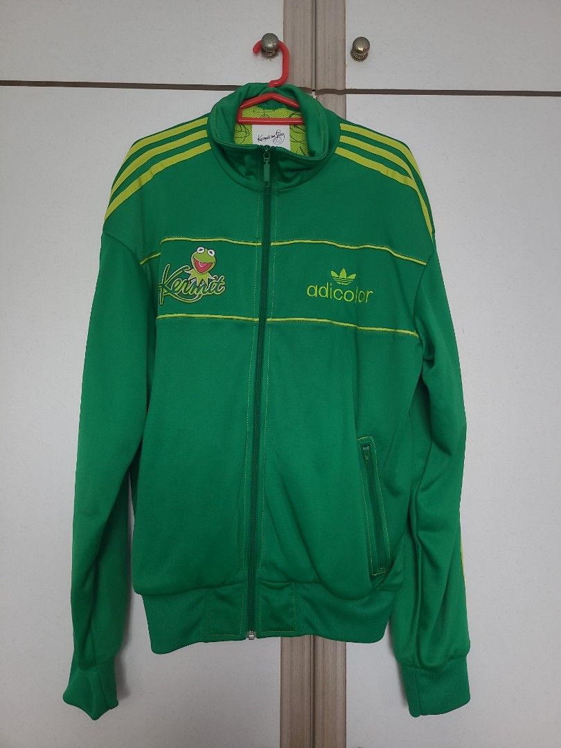 Adidas Kermit men s green jacket Adicolour