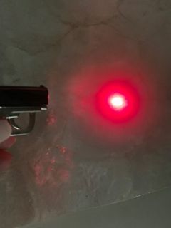 Key chain Flashlight Laser light