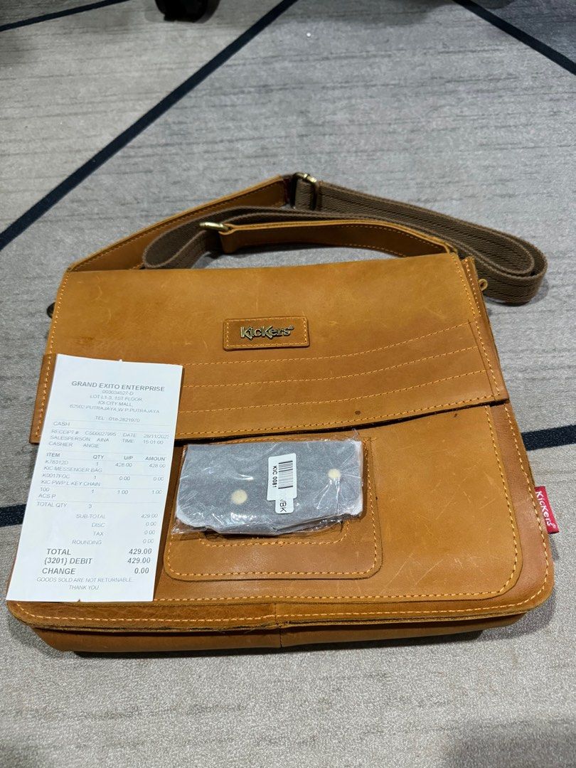 Kickers Sling Bag Men Women s Fashion Bags Wallets Shoulder Bags on Carousell