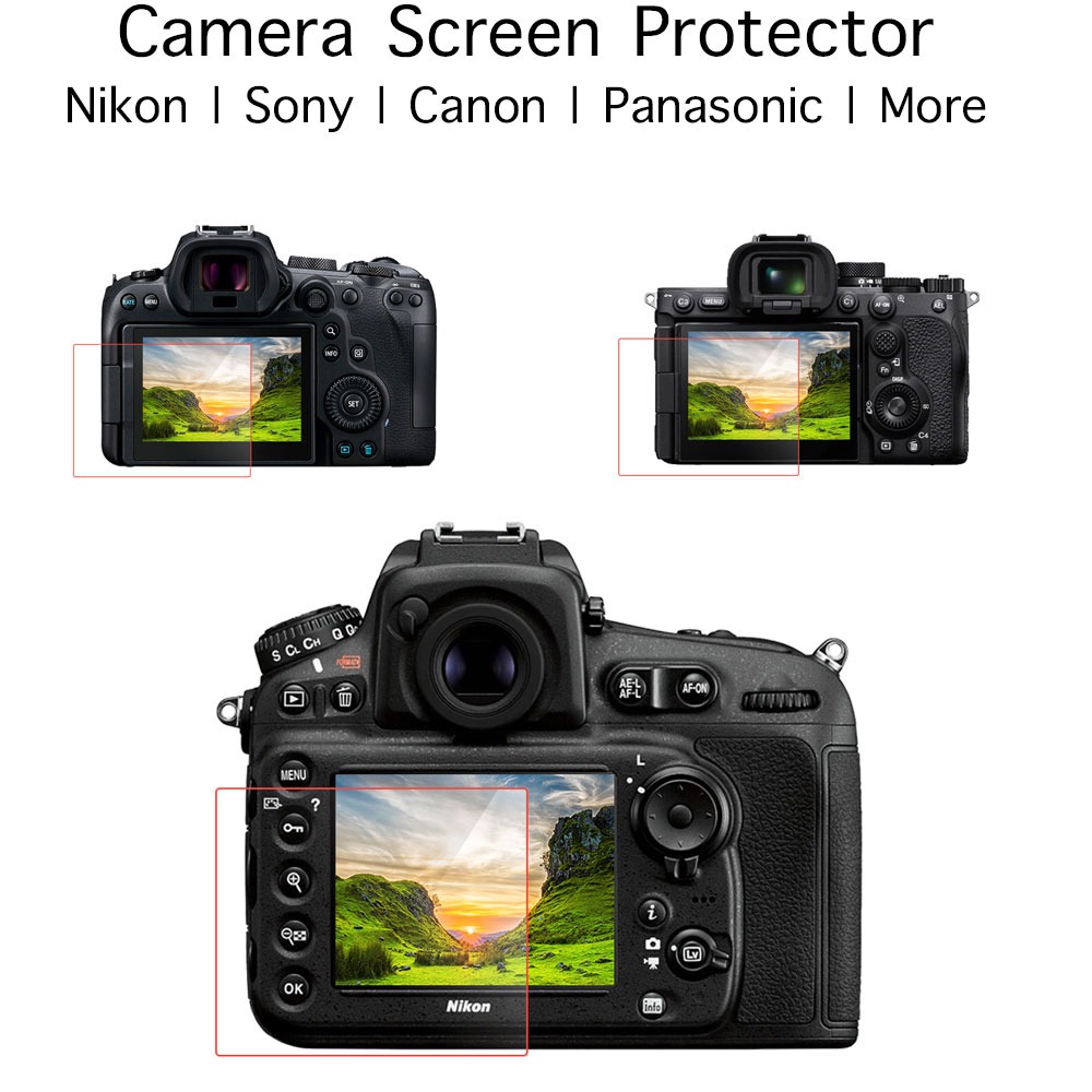 Kingma] Camera Screen Protector for Various Makers and Models