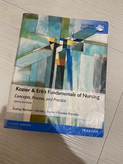 Kozier & Erb's Fundamentals of Nursing Book