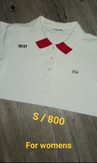 Lacoste polo shirt for womens