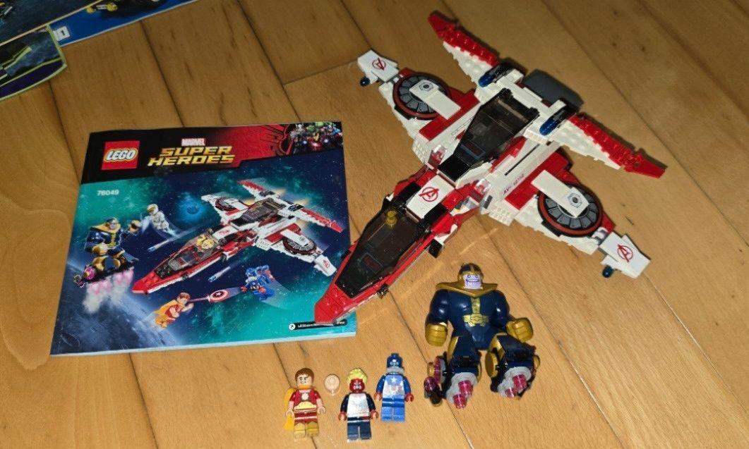 Lego 75049 Avenjet Space Mission MARVEL Caprain America Space