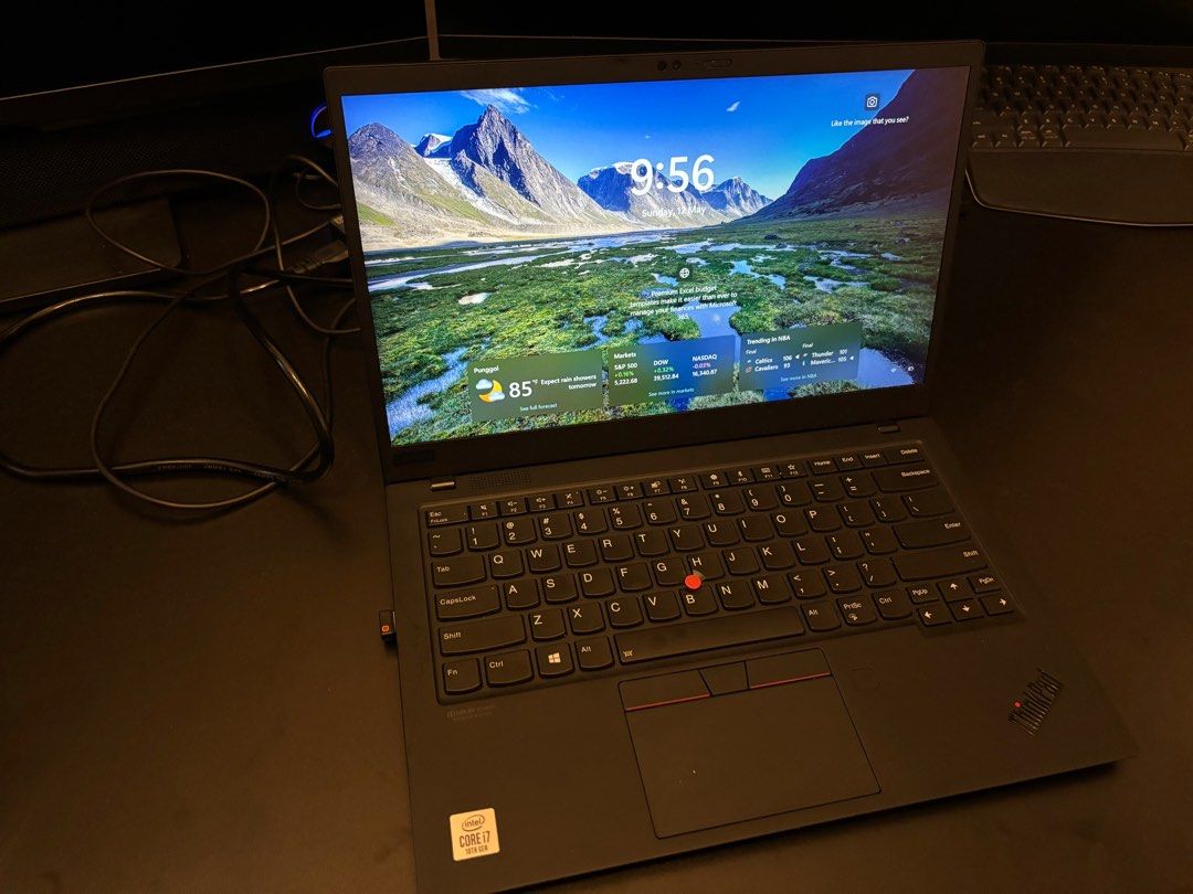 Lenovo Thinkpad X1 carbon i7-10510 - touch screen, Computers ...