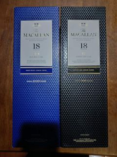 Macallan 18 sherry and double cask (seperate prices)