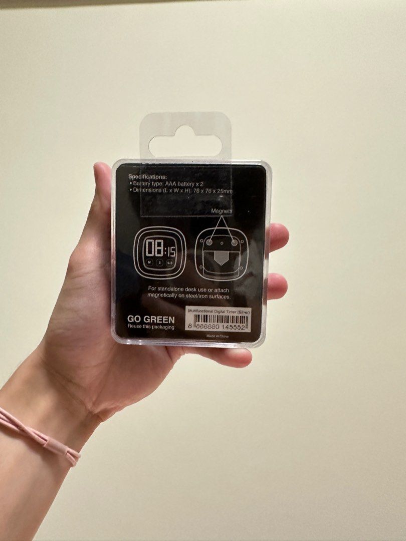 multifunctional digital timer (Category: Clocks) located in Singapore. Submitted by malaxiangwo (Listing ID 1303068787, Image 2). Description: dm for more info no fussy buyers .