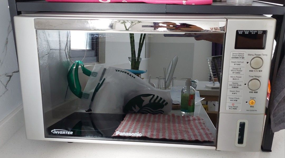 [NEW] Panasonic Inverter Microwave Oven [Can Bake cake], Furniture