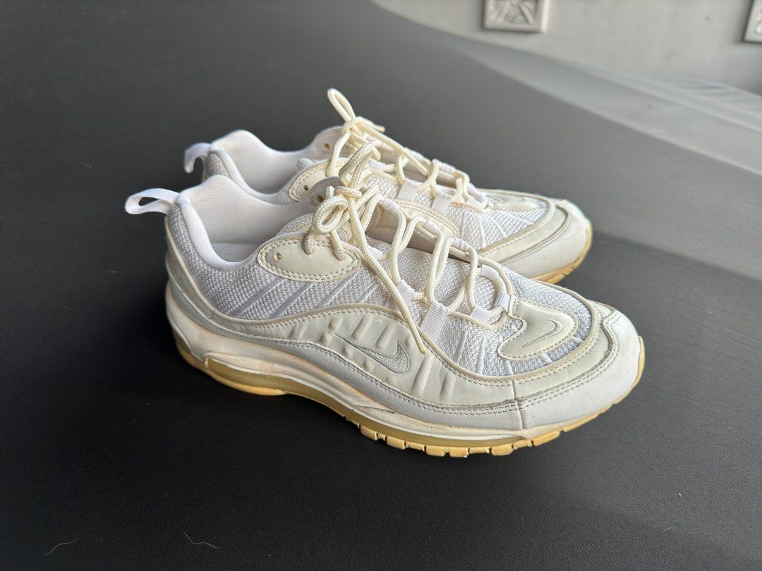 Air max 98 trainers pure platinum white new arrivals