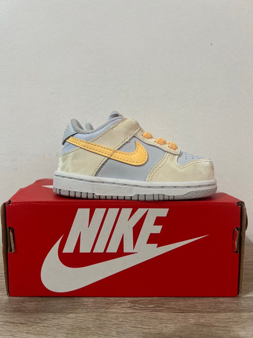 Nike Dunk Low Toddler (Category: Babies & Kids Fashion) located in Makati City. Submitted by jetjets (Listing ID 1302904564, Image 1). Description: Nike dunk low size 5C like new condition srp is 2895 selling for 1000 only.