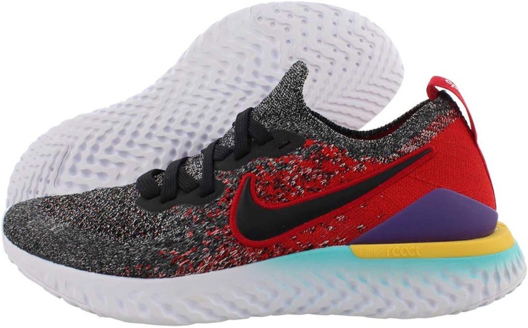 Nike Epic React Flynit Racer runner shoes Kids Women s Fashion Footwear Sneakers on Carousell