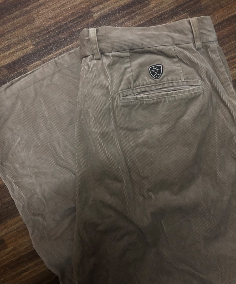 Nike Golf Corduroy pants, Men's Fashion, Bottoms, Trousers on Carousell