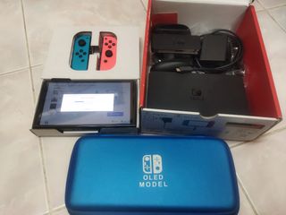 Nintendo Switch v2 Full Set with Box, Video Gaming, Video Game 