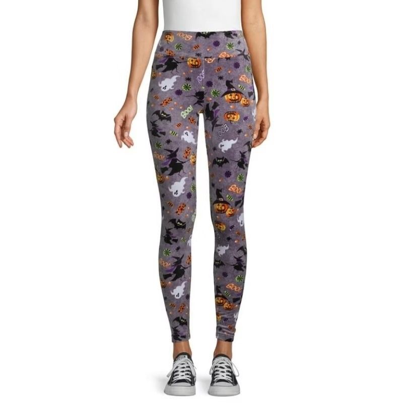 No boundaries velour leggings shop