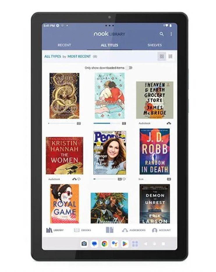 Nook Lenovo 9" Tablet PREORDER (Category: Others) located in Pasay City. Submitted by pamsstuff (Listing ID 1303013565, Image 1). Description: PREORDER NOOK LENOVO Reading Tablet 64 GB of storage Fingerprint resistant 9” display Books, magazines, newspapers and manga in vivid color with the pre-loaded NOOK app Grayscale, Chromatic & Immersive reading modes TÜV Rheinland-certified eye protection Dual stereo speakers with Dolby Atmos® No pesky ads,