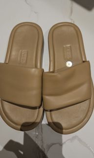 nude platform sandals