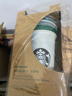 Original Starbucks Reusable Cup pack