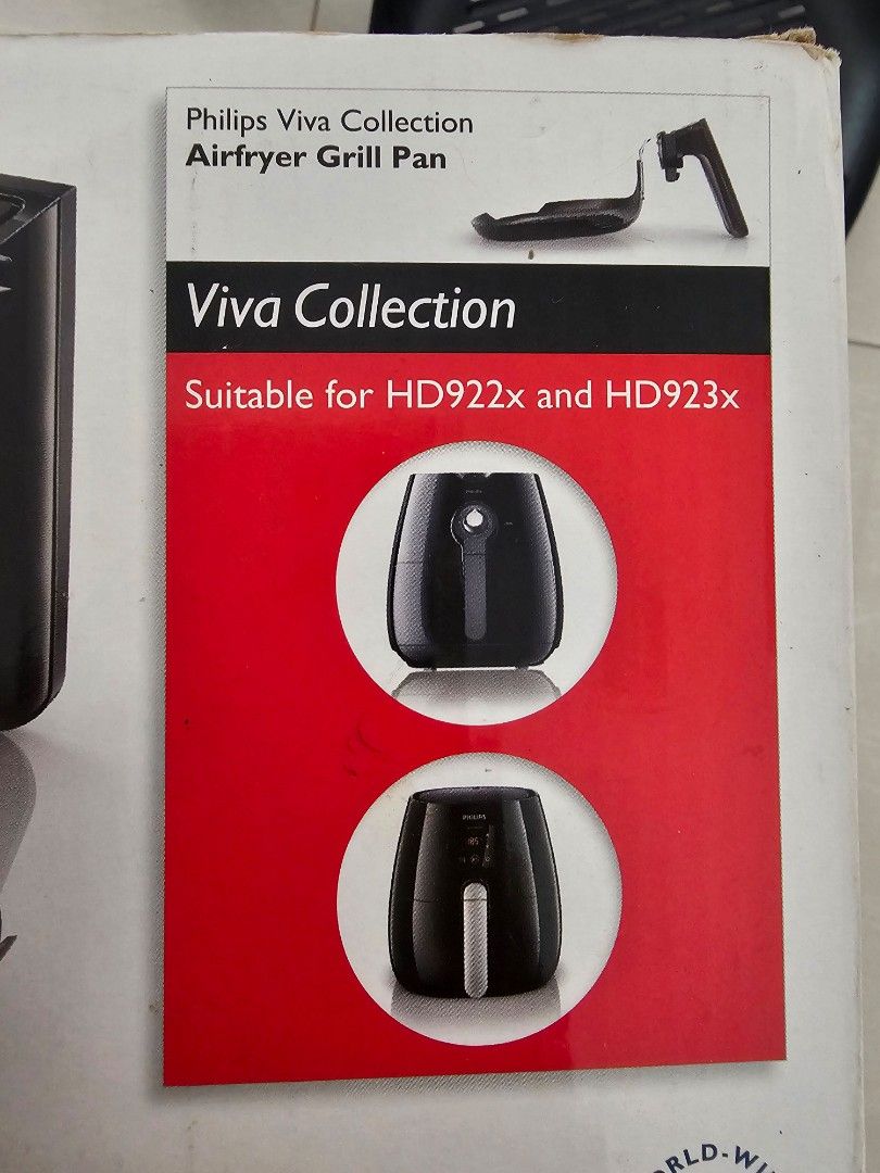 Philips Grill Pan for Airfryer HD922x and HD923x