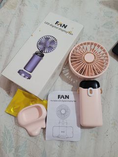 Pink Mini Fan / Handheld Mini Fan