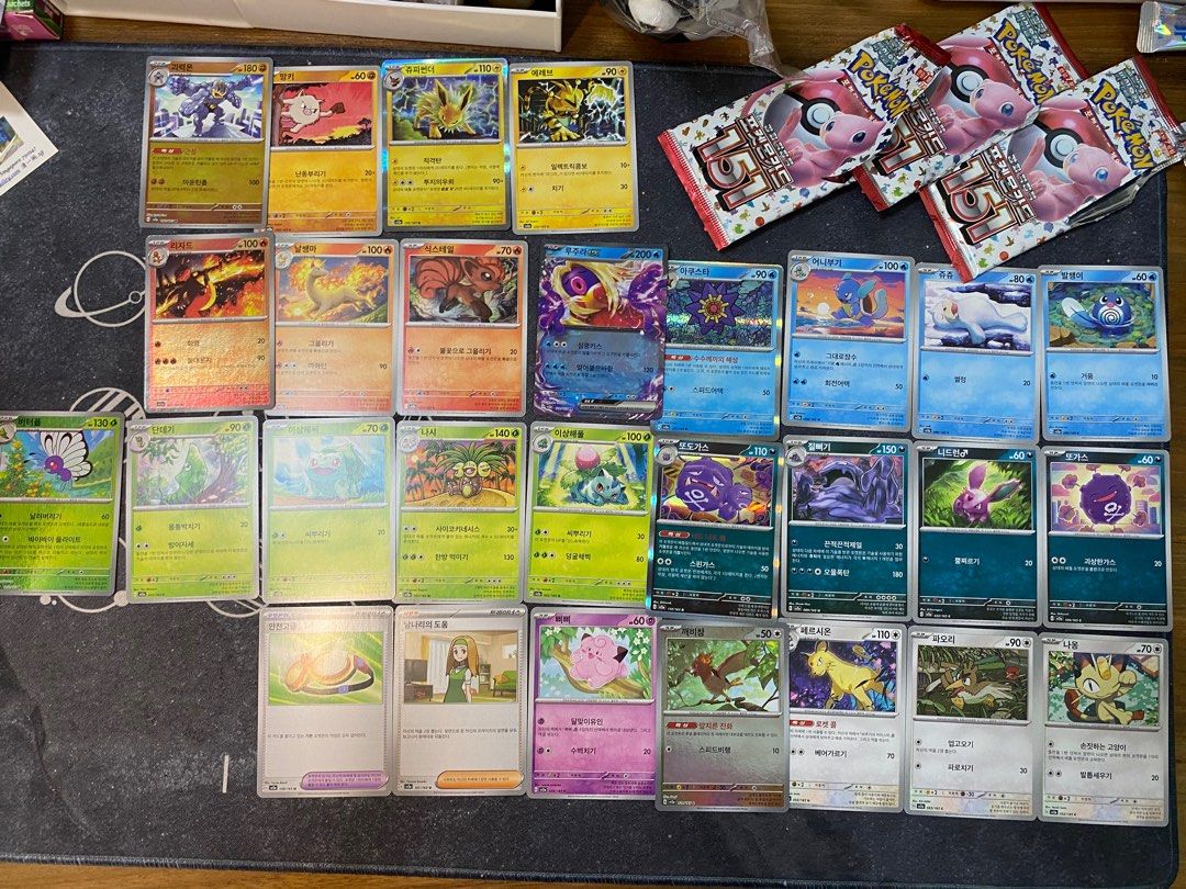 Pokmon cards 151 Korea Version (READ DESC..), Hobbies & Toys, Toys & Games  on Carousell
