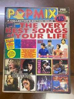 POPMIX SONGHITS A COLLECTOR’S EDITION ISSUE Bamboo MYMP Rivermaya Michael Jackson The Beatles & More