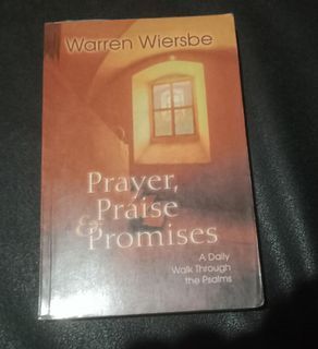 Prayer Praise Promises Book Wiersbe