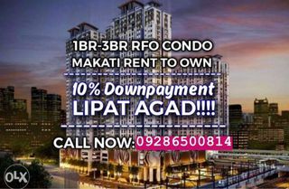 PROMO RFO 1-2BR 30K/Mo. Condo in Makati Rent to Own Makati San Lorenzo Place nr Magallanes Mandaluyong Ayala Ortigas Pasay BgC