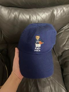 Ralph Lauren Bear Hat - Navy Blue