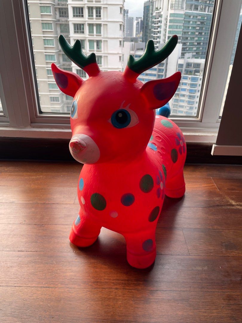 Reindeer bouncer jumper Hobbies Toys Toys Games on Carousell