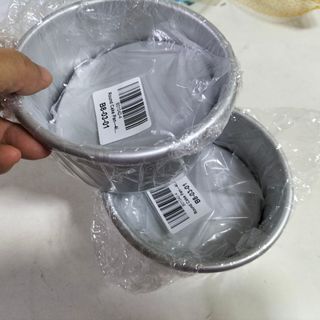 round mini baking mold 2pcs at 2.5 inches