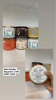•SALE• Authentic Bath and Body works candle