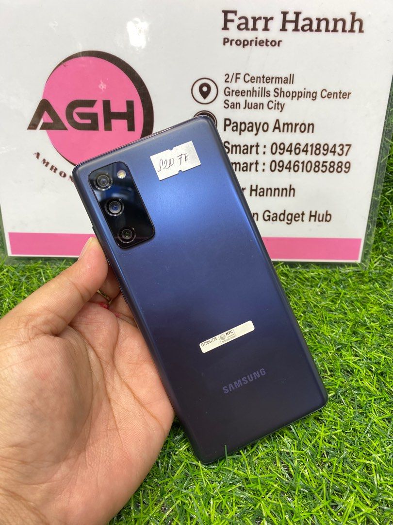 SAMSUNG S20FE 128GB (Category: Samsung) located in Manila. Submitted by farhanadau39938 (Listing ID 1302950140, Image 1). Description: SALE SALE SALE SAMSUNG S20FE -STORAGE: 128 GB -MEMORY: 8GB - COLOR: BLUE - NO REPAIR HISTORY -NO ANNY ISSUE -OPENLINE/ ANY SIM -GOOD AS NEW -LEGIT / ORIGINAL -NTC APPROVED ✅ INCLUSION: CASE, CHARGER, TEMPERED ❤️ MODE OF PAYMENT 💰 💳CASH, BDO, BPI, GCASH 🙂 Follow us on page: Amron gedget hub Follow us on tiktok: 