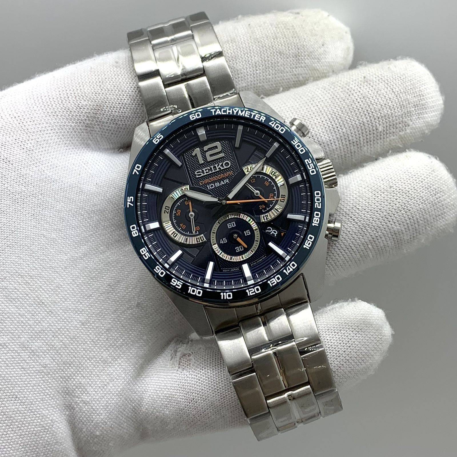 SEIKO SSB345P1 CHRONOGRAPH (2024) FULLSET QUARTZ MENS WATCH
