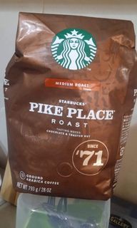 Starbucks Pike Place roast ground arabica