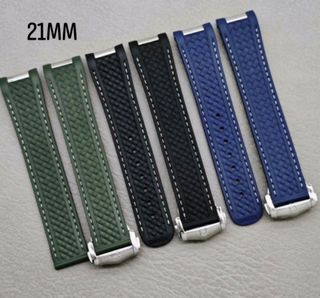 Strap High Quality Rubber Made And Details Replacement For Omega Sea Master 20mm 8-10 days Pre Order