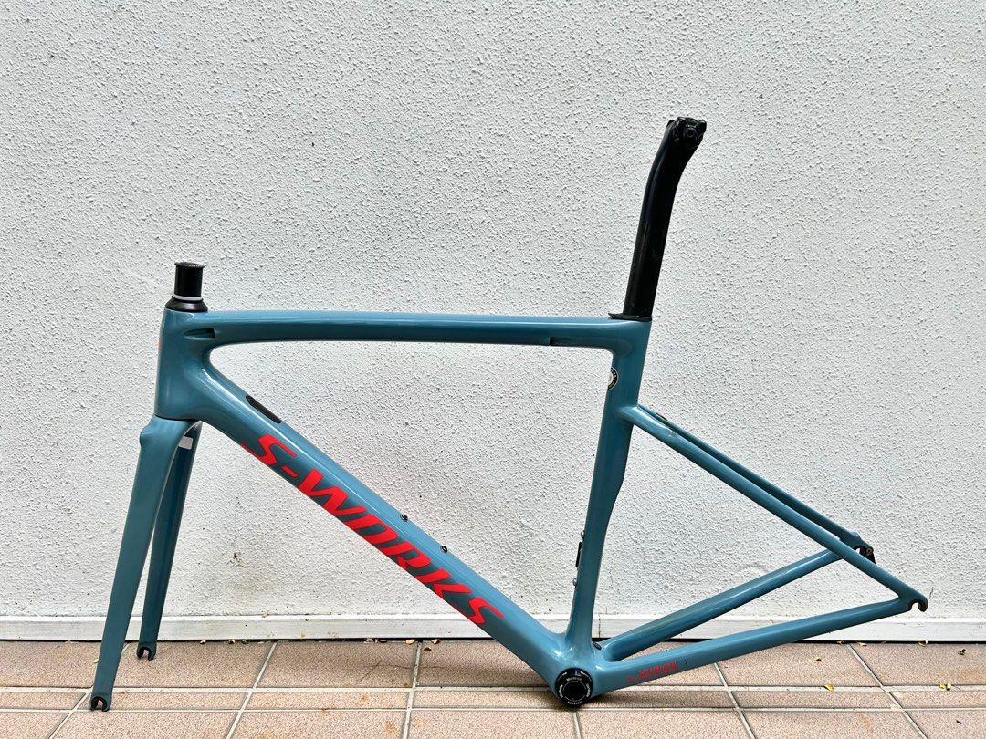 S Works Tarmac SL6 Frameset Rim Brake Sports Equipment Bicycles Parts Bicycles on Carousell