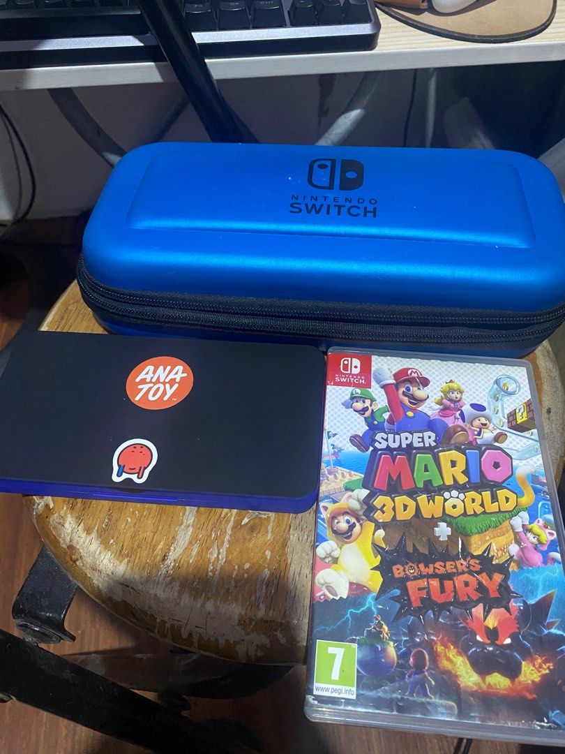 (TAKEALL) Super Mario 3D World + Bowser's Fury, Switch Cartridge Case ...
