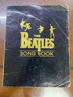 The Beatles Song Book with Guitar chords chart inside - Vintage Rare Magazine Limited Edition Book