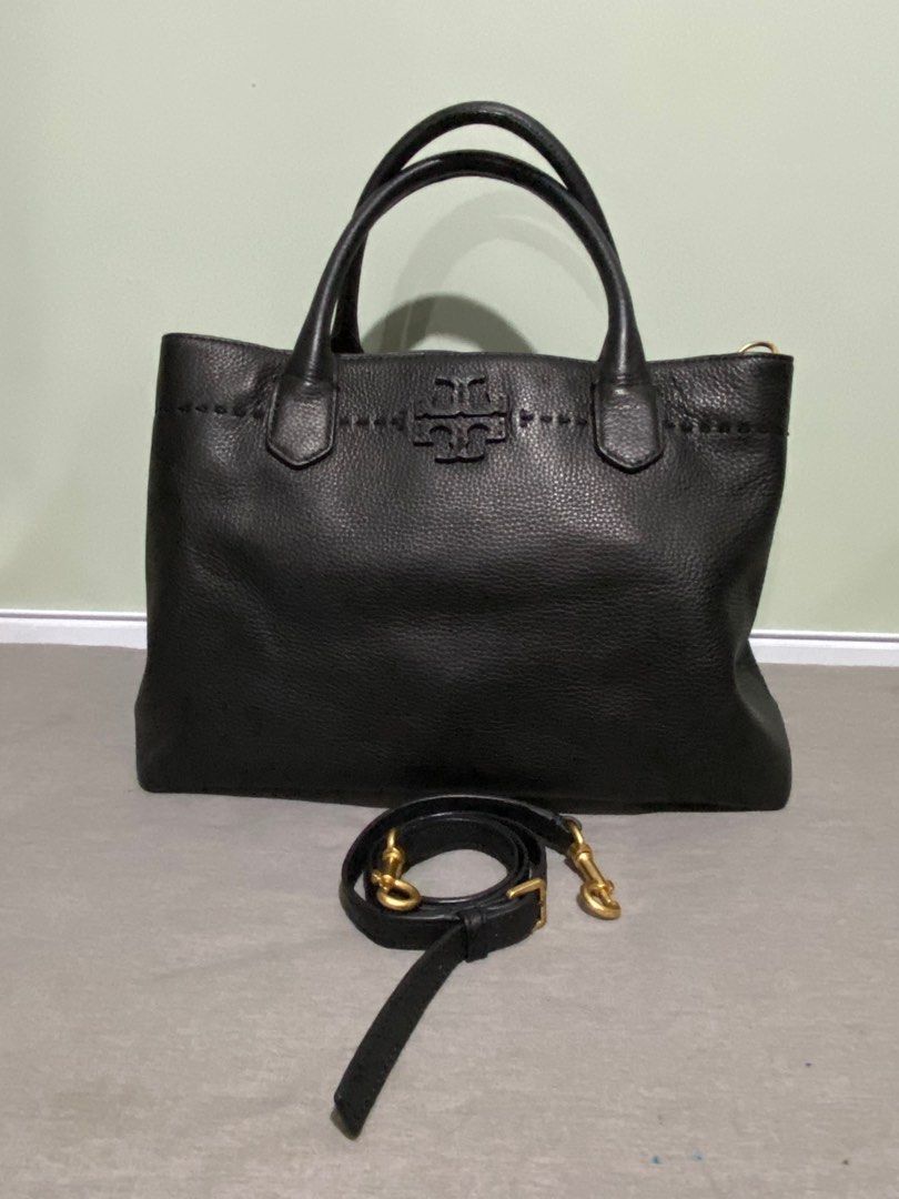 Mcgraw triple compartment leather satchel clearance