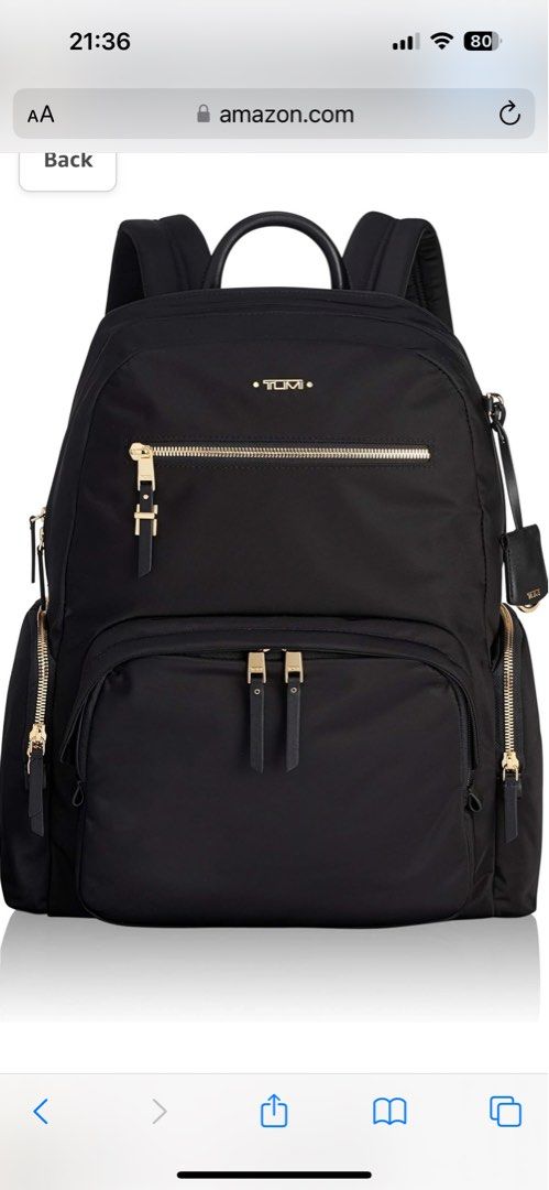 Tumi Carson Backpack Women s Fashion Bags Wallets Backpacks on Carousell
