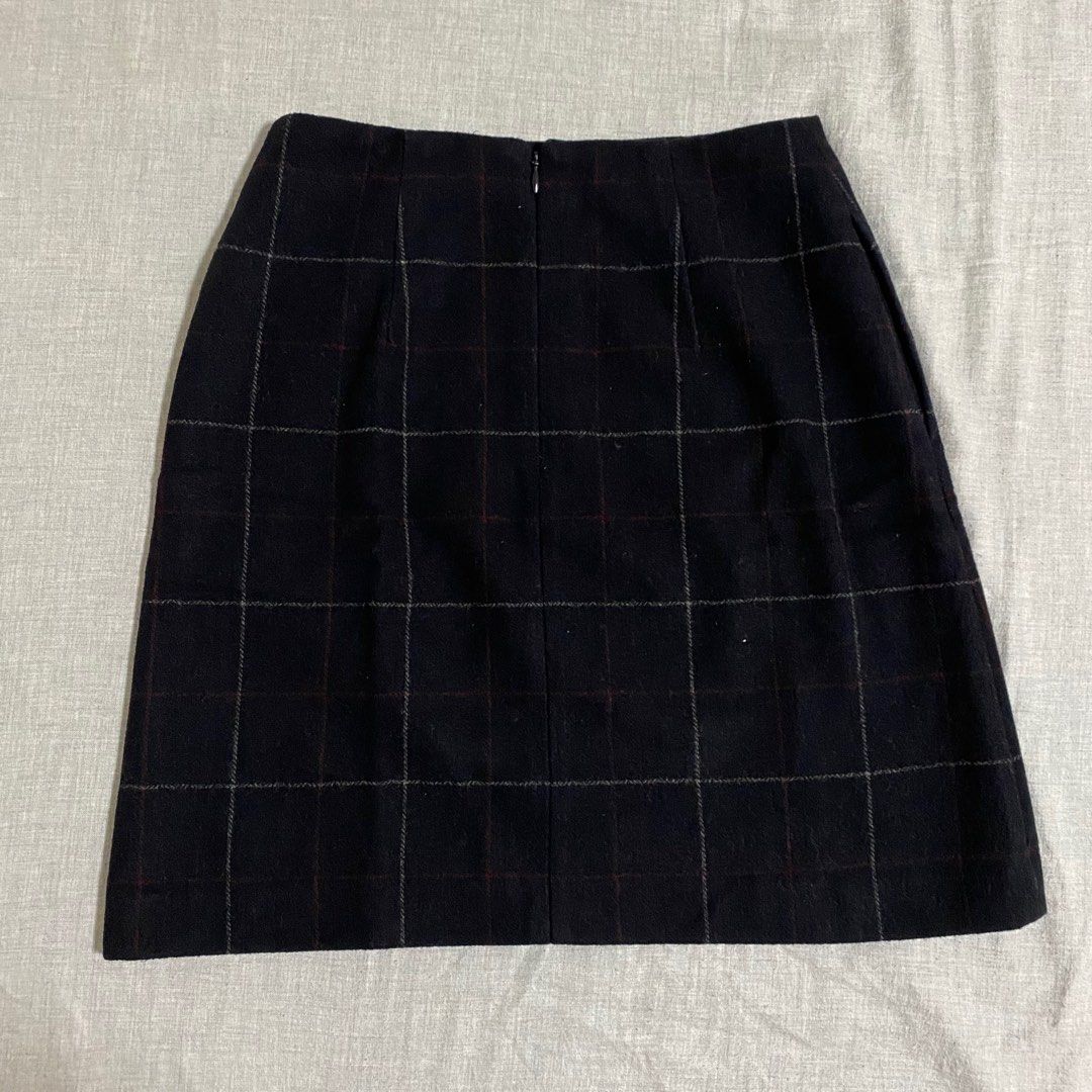 Plaid pencil skirt uniqlo cheap