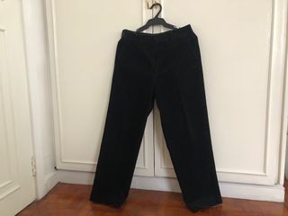 UNIQLO U - Black Corduroy Trousers - US29