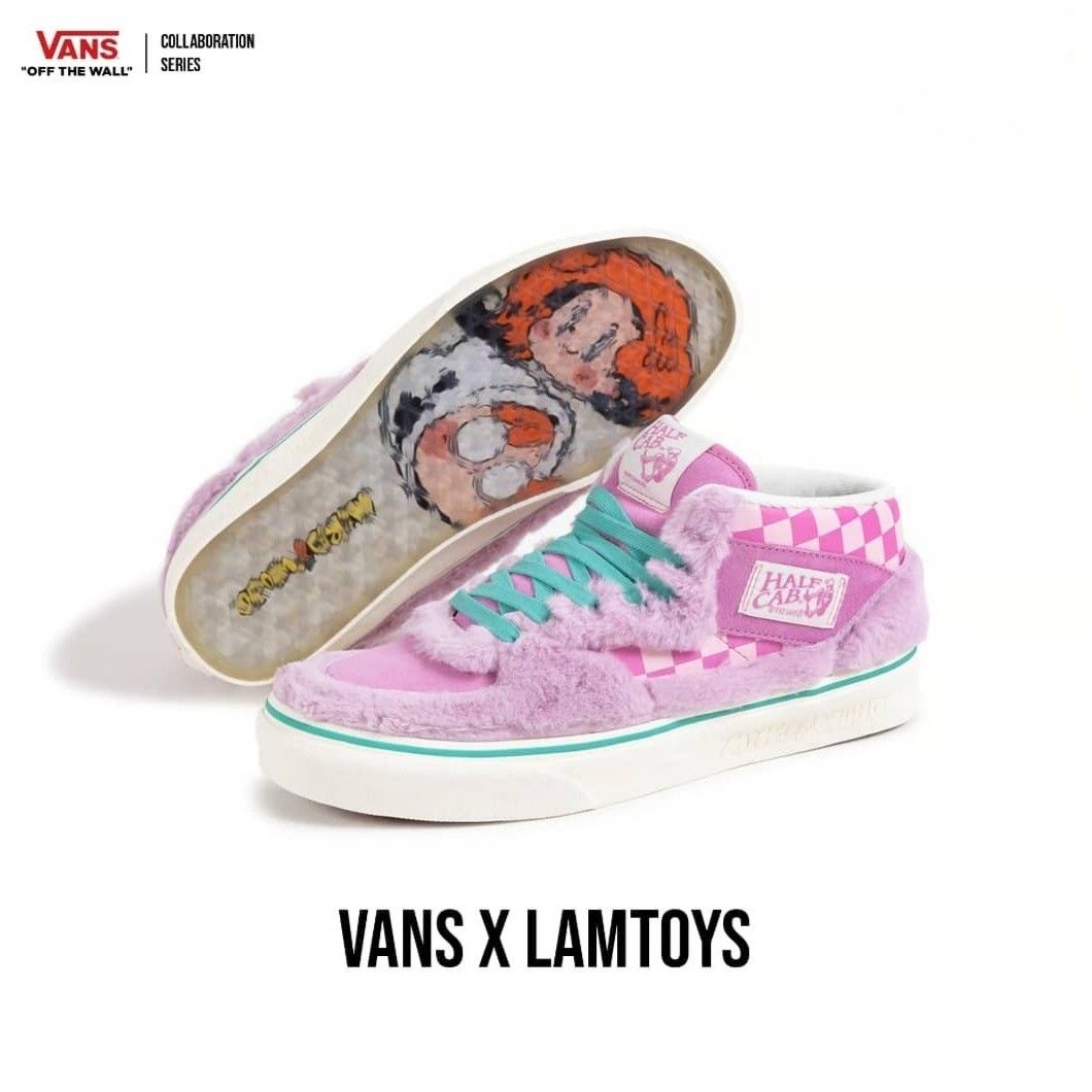 Fuzzy womens vans best sale