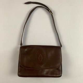 Vintage - Cartier - Leather - Shoulder Bag