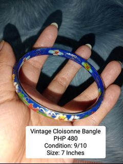 Vintage Cloisonne Bangle
